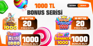 Bycasino 1000 Bonus Serisi