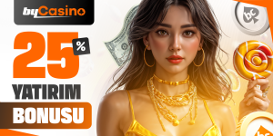 Bycasino Yatırım 2 Bonusu